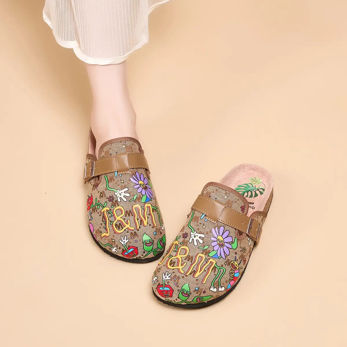 Joy&Mario Artist Collaboration Sandal Qadın 8