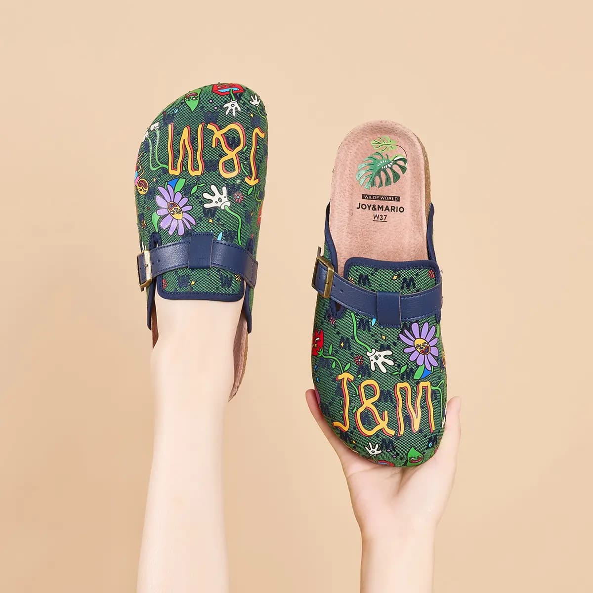 Joy&Mario Artist Collaboration Sandal Qadın 14