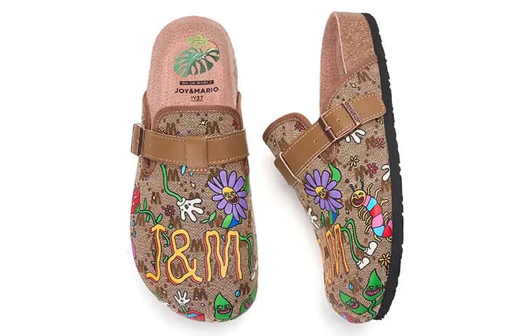 Joy&Mario Artist Collaboration Sandal Qadın 5