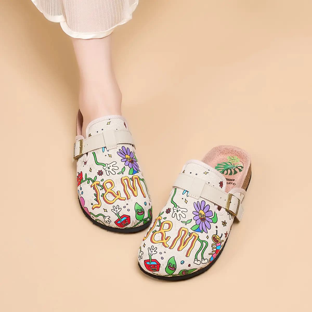 Joy&Mario Artist Collaboration Sandal Qadın 24