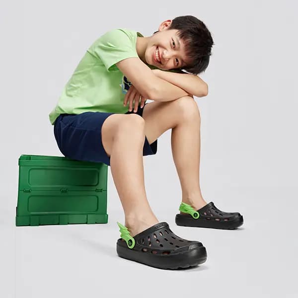 Skechers Foamies Uşaq Sandalet Qara 7