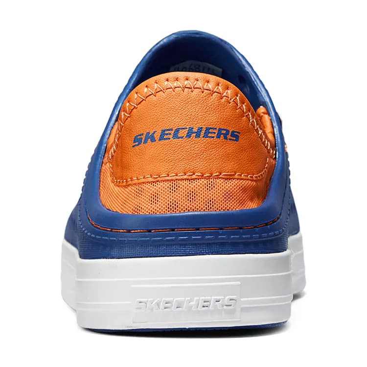 Skechers Foamies Uşaq Sandalları Göy/Narıncı 5