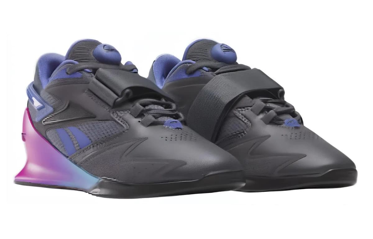 Reebok Legacy Lifter 3 Qadın Məşq Ayaqqabısı Qara/Bənövşəyi 3