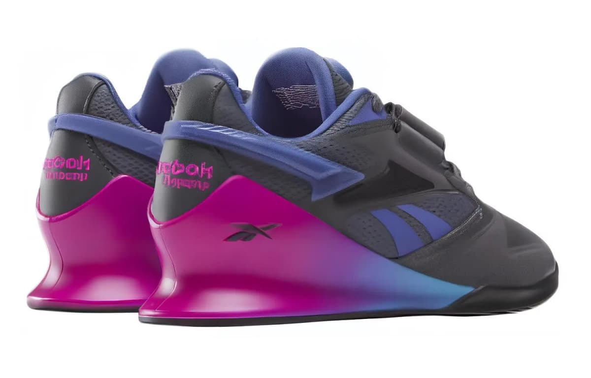 Reebok Legacy Lifter 3 Qadın Məşq Ayaqqabısı Qara/Bənövşəyi 5