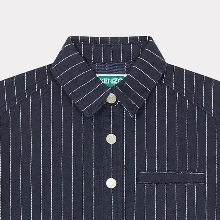 KENZO SS24 Dress Kids' Marine Blue 3