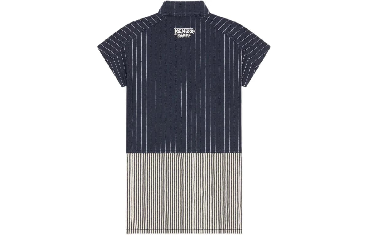 KENZO SS24 Dress Kids' Marine Blue 2