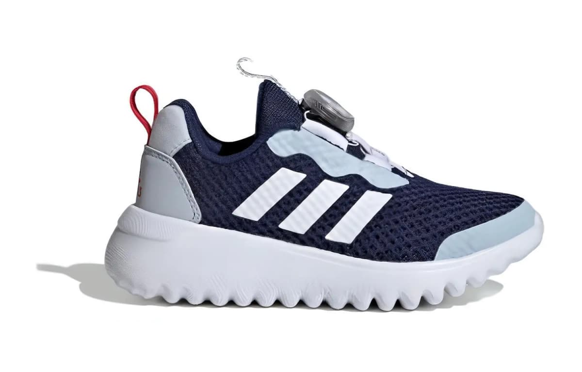 Adidas ActiveFlex BOA 3.0 Uşaq Qaçış Ayaqqabısı Boz/Ağ/Göy 2