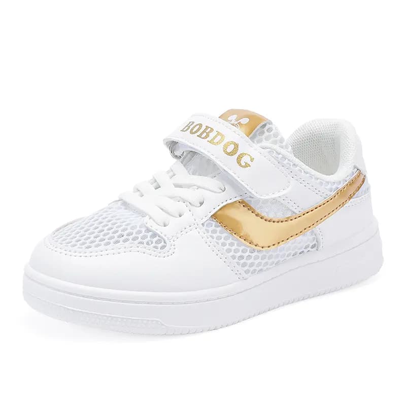 BOBDOG Anti-Slip Wear-Resistant Low-Top Skateboard Shoes Kids' 4