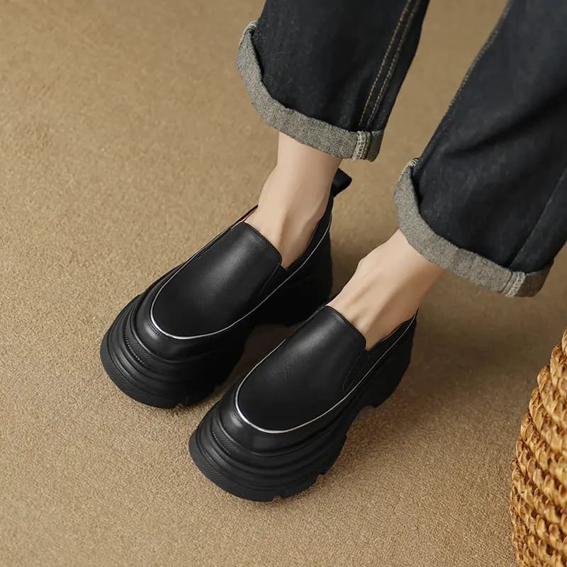 AIQINISHA Qadın Loafer Ayaqqabısı 4