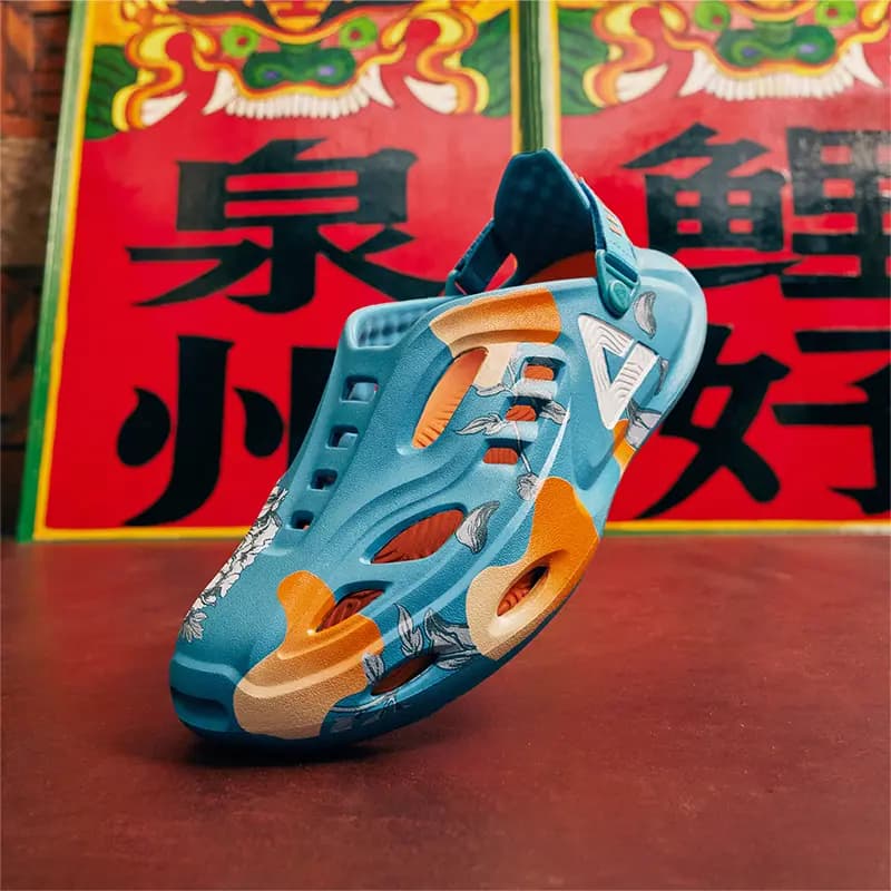 Peak Guochuang Series Taichi Sandal Kişi Şam Yaşılı 10