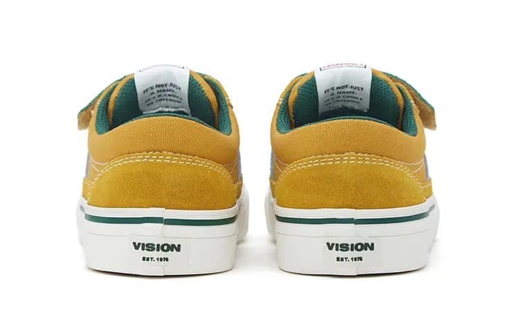 Vision Street Wear Stick Skateboarding Ayaqqabısı Sarı Uşaq 5