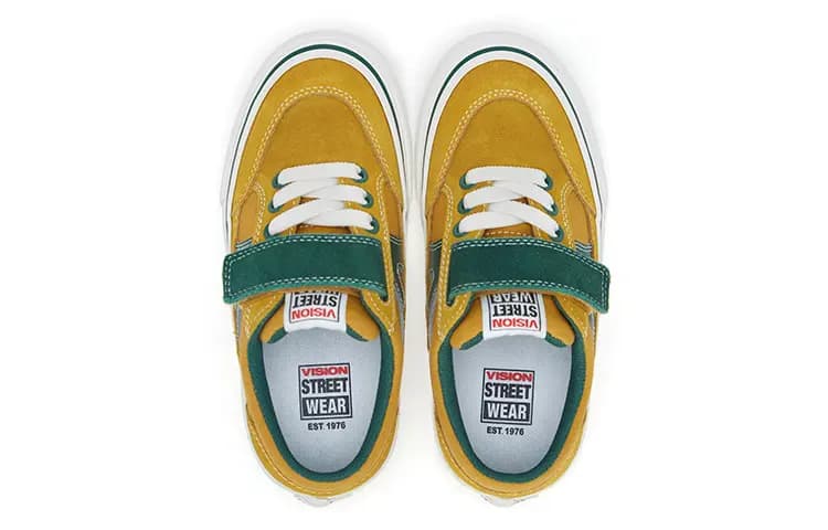 Vision Street Wear Stick Skateboarding Ayaqqabısı Sarı Uşaq 4