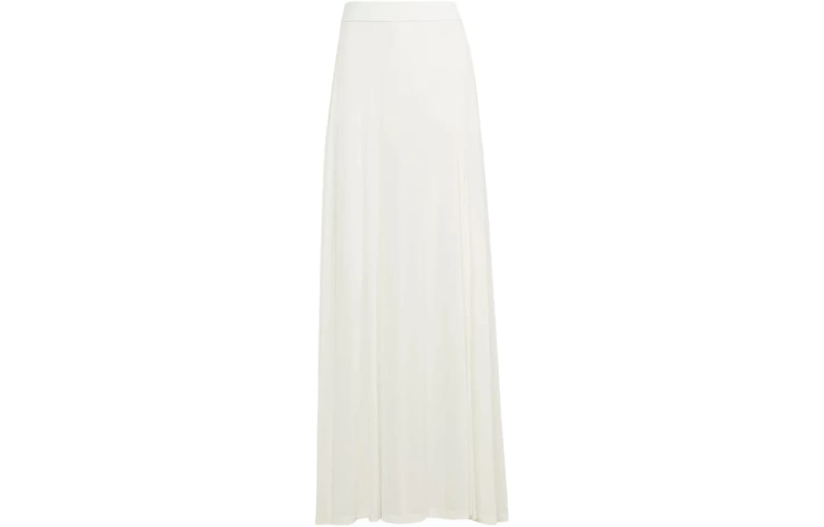 Adidas Originals Flowy Maxi Qadın Ətəyi Jade Ağ