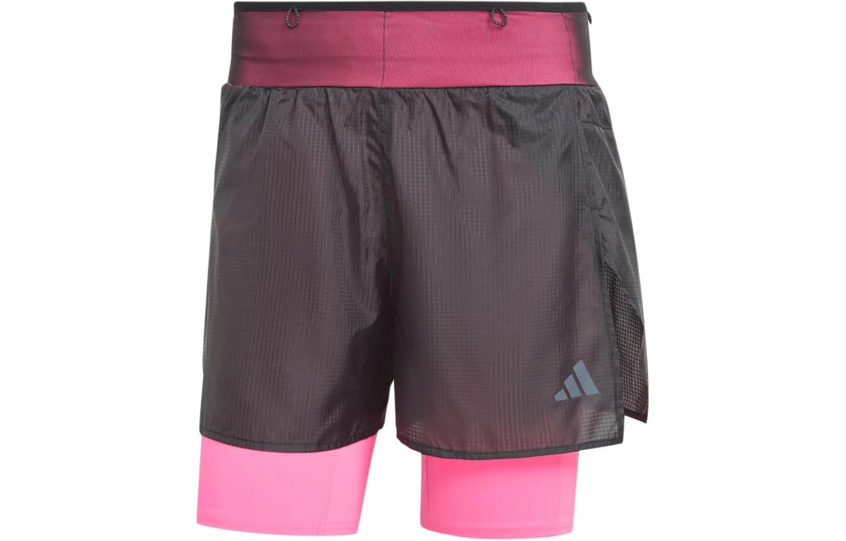 Adidas Tokyo Running 2-In-1 Kişi İdman Şortu Qara
