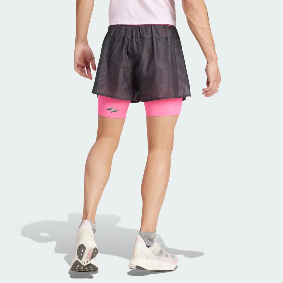 Adidas Tokyo Running 2-In-1 Shorts Sports Shorts Men's Black 3