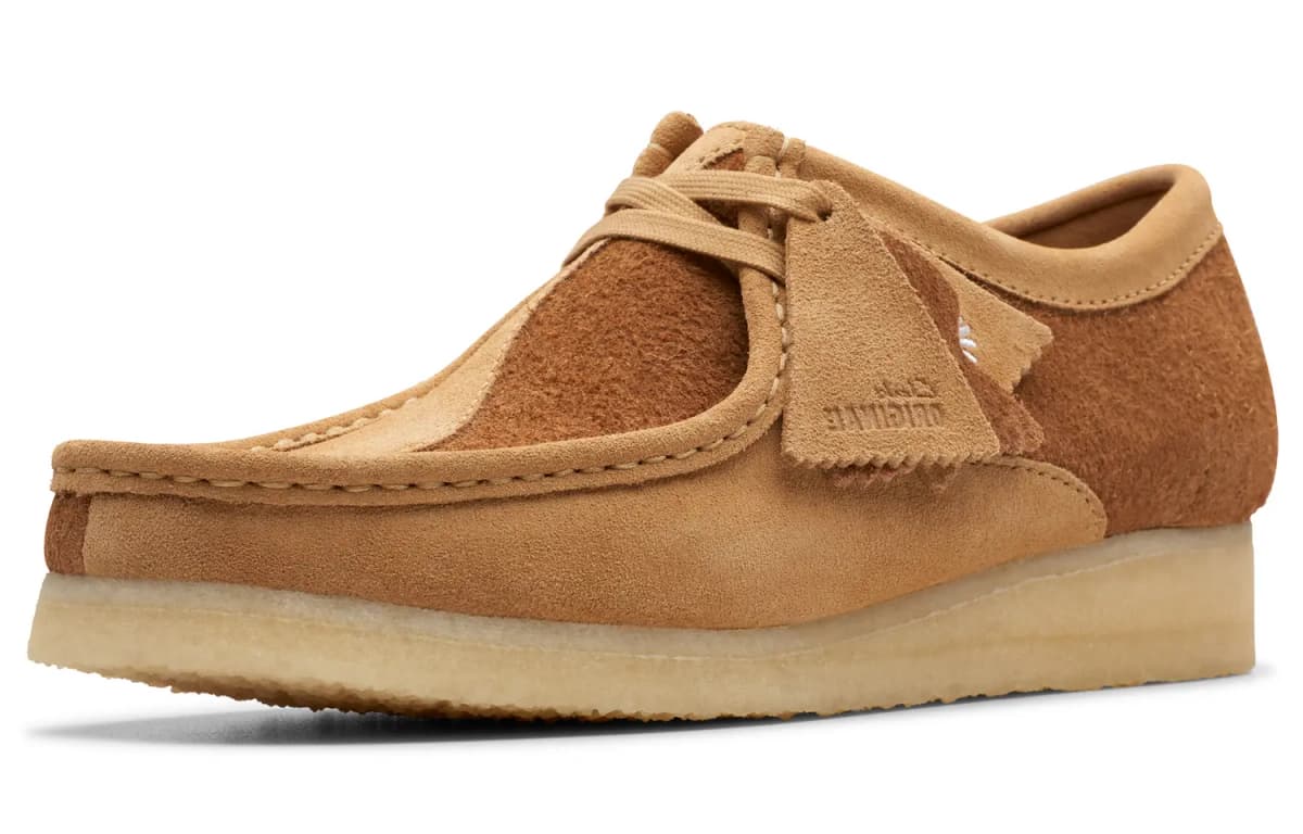 clarks Originals Wallabee Boot Sandstone Combination 2