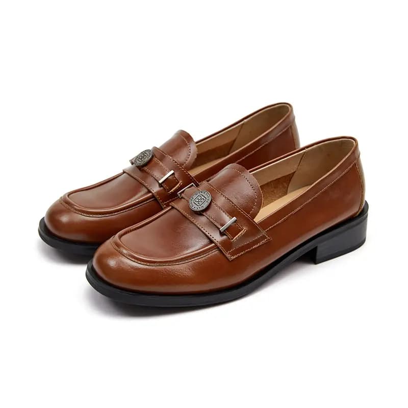 Marie Claire Qadın Loafer Ayaqqabısı Qəhvəyi 2