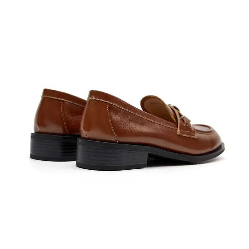 Marie Claire Qadın Loafer Ayaqqabısı Qəhvəyi 5