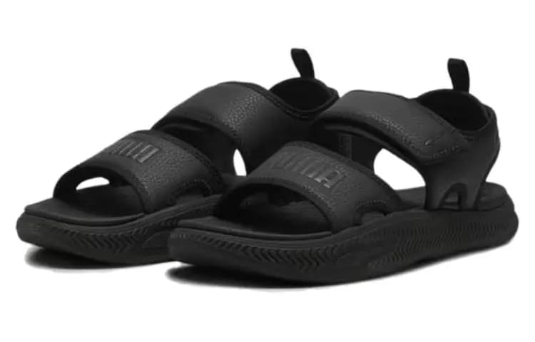 PUMA SoftridePro Sandal 24 İdman Sandalı Unisex Qara 3