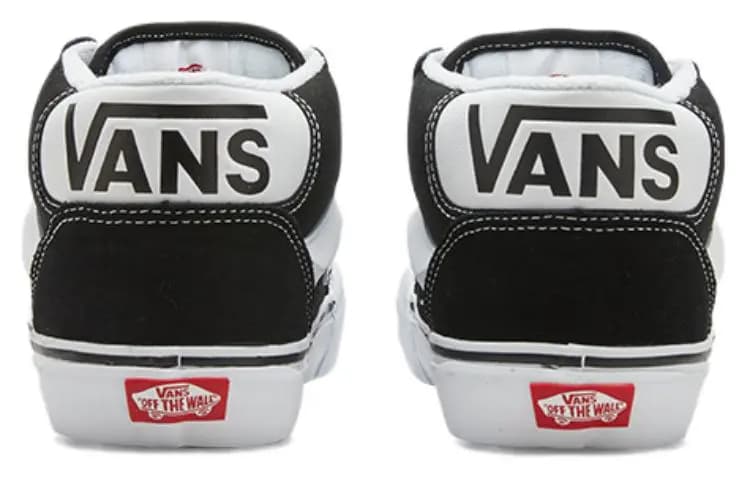 Vans Knu Mid Qara/Ağ 4