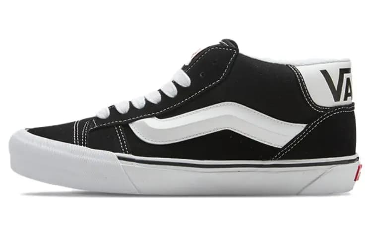 Vans Knu Mid Qara/Ağ