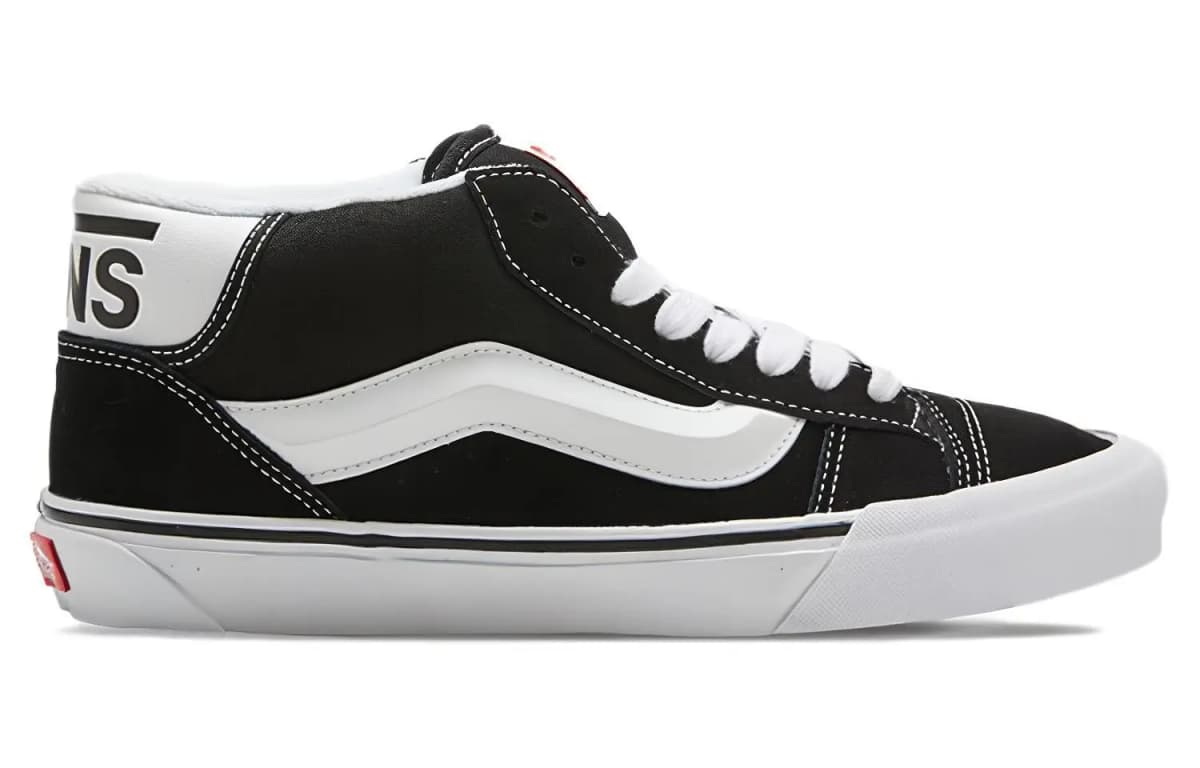 Vans Knu Mid Qara/Ağ 2