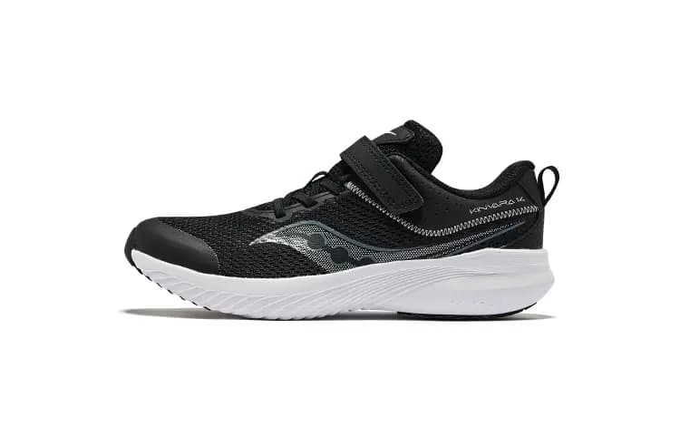 saucony Kinvara 14 A/C Big Kid 'Black Grey'