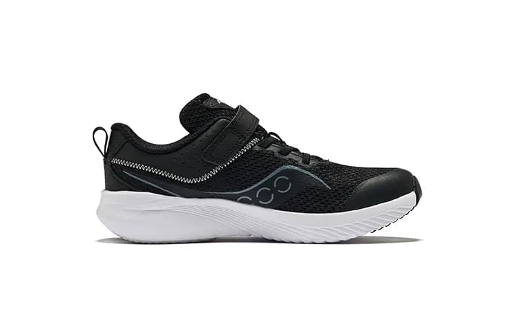 saucony Kinvara 14 A/C Big Kid 'Black Grey' 2