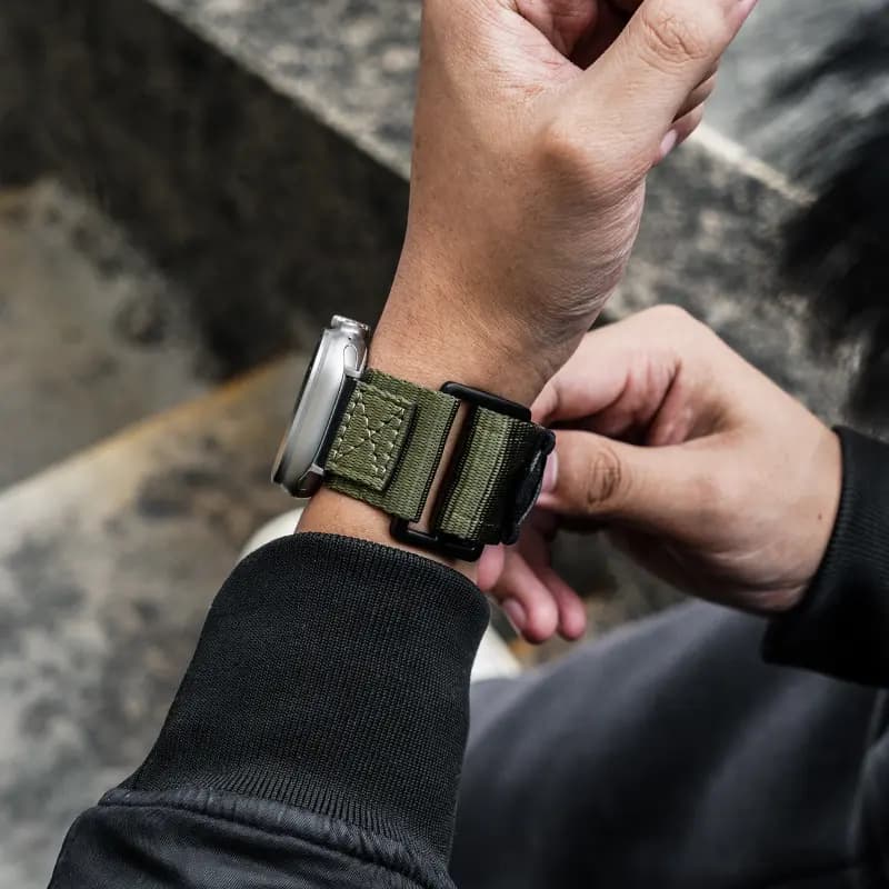 biaodaige Watch Strap Compatible with OPPO Nylon Material Unisex Popular Trend 2