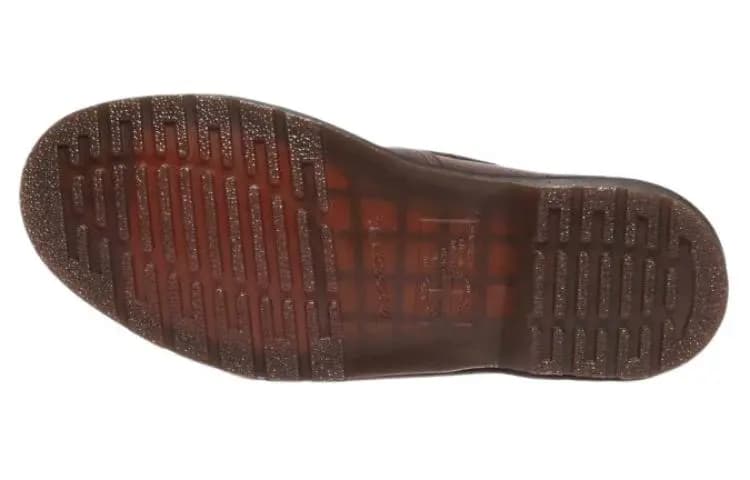 Dr. Martens Leather Comfortable Versatile Casual Shoes Unisex Brown 6
