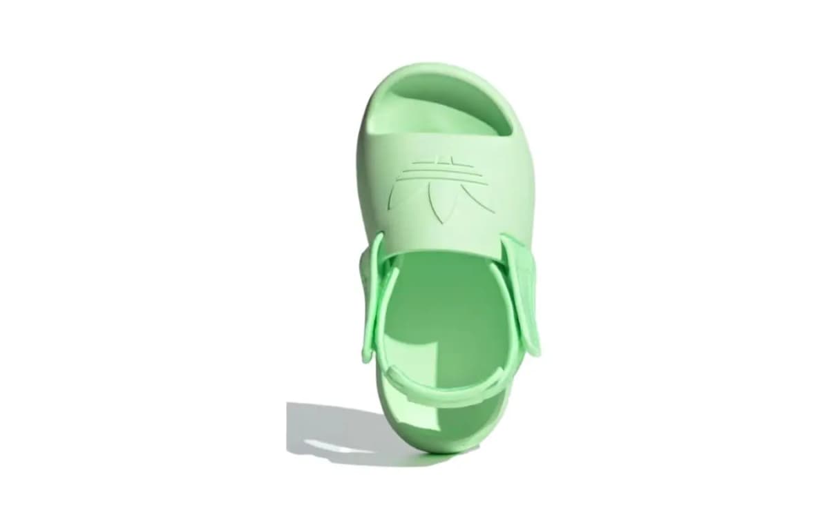 Adidas AdiFOM Adilette Slides Green Spark PS 4