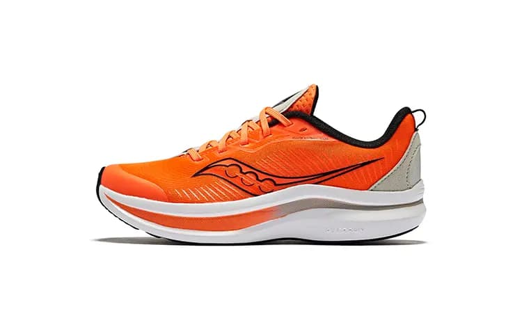 Saucony Kinvara 14 Elite A/C Uşaq Qaçış Ayaqqabısı Narıncı/Boz