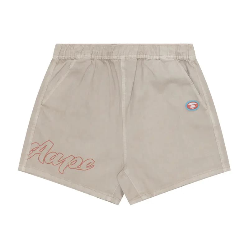Aape Logo Print Şort