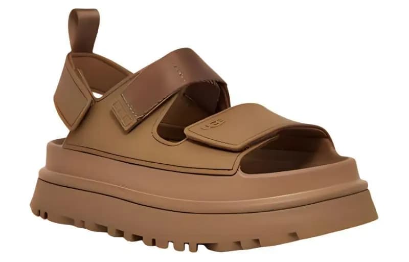 UGG GoldenGlow Qadın Səndəli Bison Brown 2