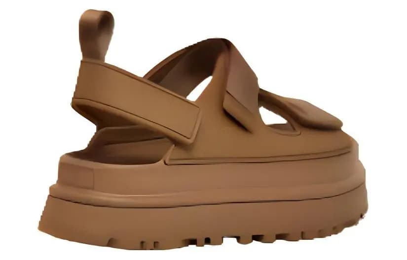 UGG GoldenGlow Qadın Səndəli Bison Brown 3