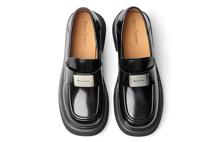 Beau Today Loafers Women's Black 5