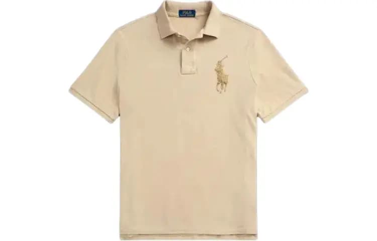 Polo Ralph Lauren Classic Fit Big Pony Polo Yaxa Köynək Kişi Xaki