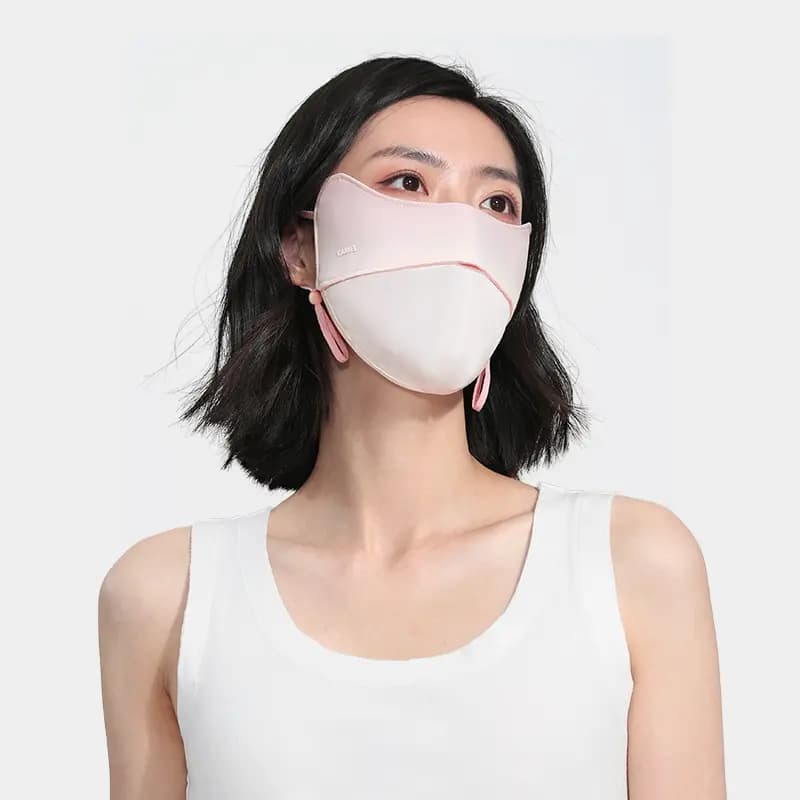 CAMEL Blush Sun Protection 3D Outdoor UV Protection Face Mask Summer Breathable Sun Shield Nylon Mask Women's 17
