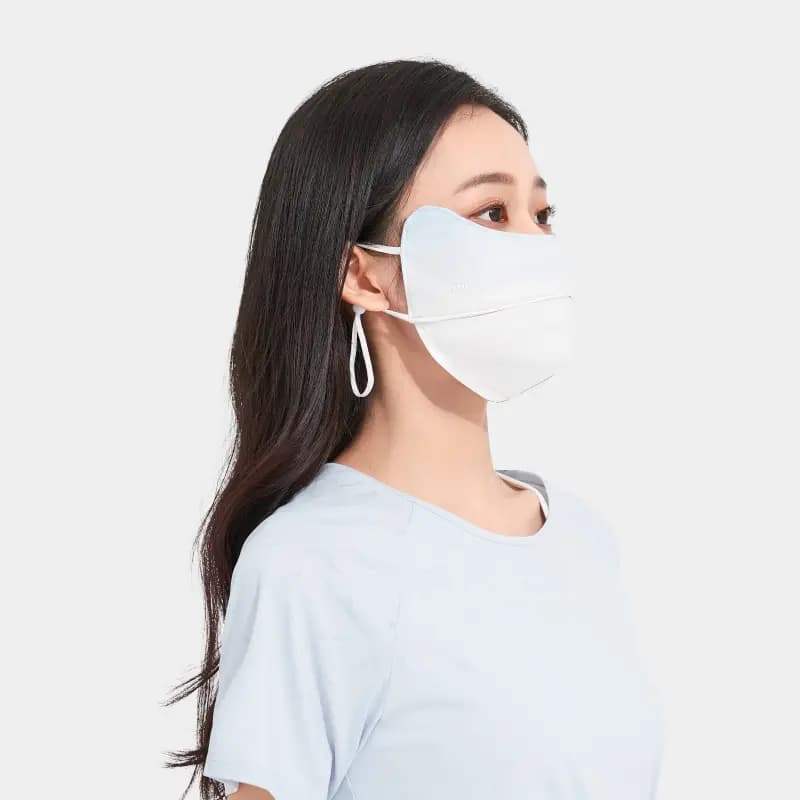 CAMEL Blush Sun Protection 3D Outdoor UV Protection Face Mask Summer Breathable Sun Shield Nylon Mask Women's 13