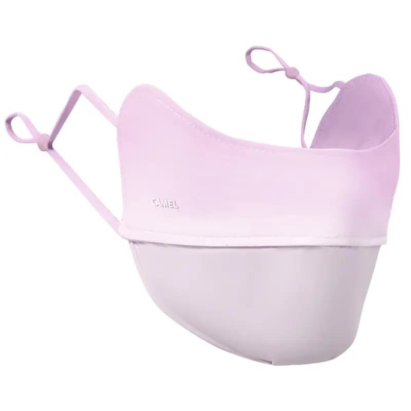CAMEL Blush Sun Protection 3D Outdoor UV Protection Face Mask Summer Breathable Sun Shield Nylon Mask Women's 8