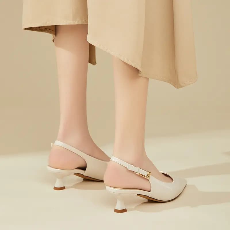 DAPHNE Slim Heel High Heels 4.8cm Women's 12