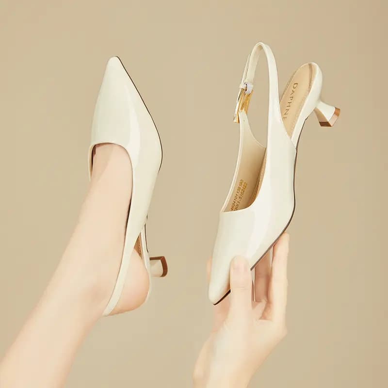 DAPHNE Slim Heel High Heels 4.8cm Women's 10