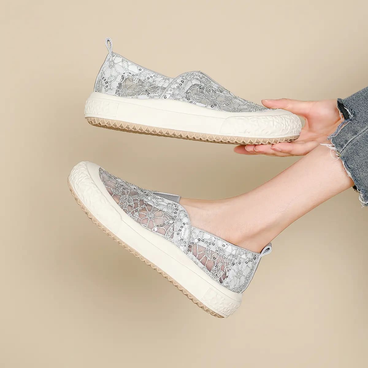 D:FUSE SCANDINAVIA Fashion Unlined Shoes For Women's Espadrilles Women's 8