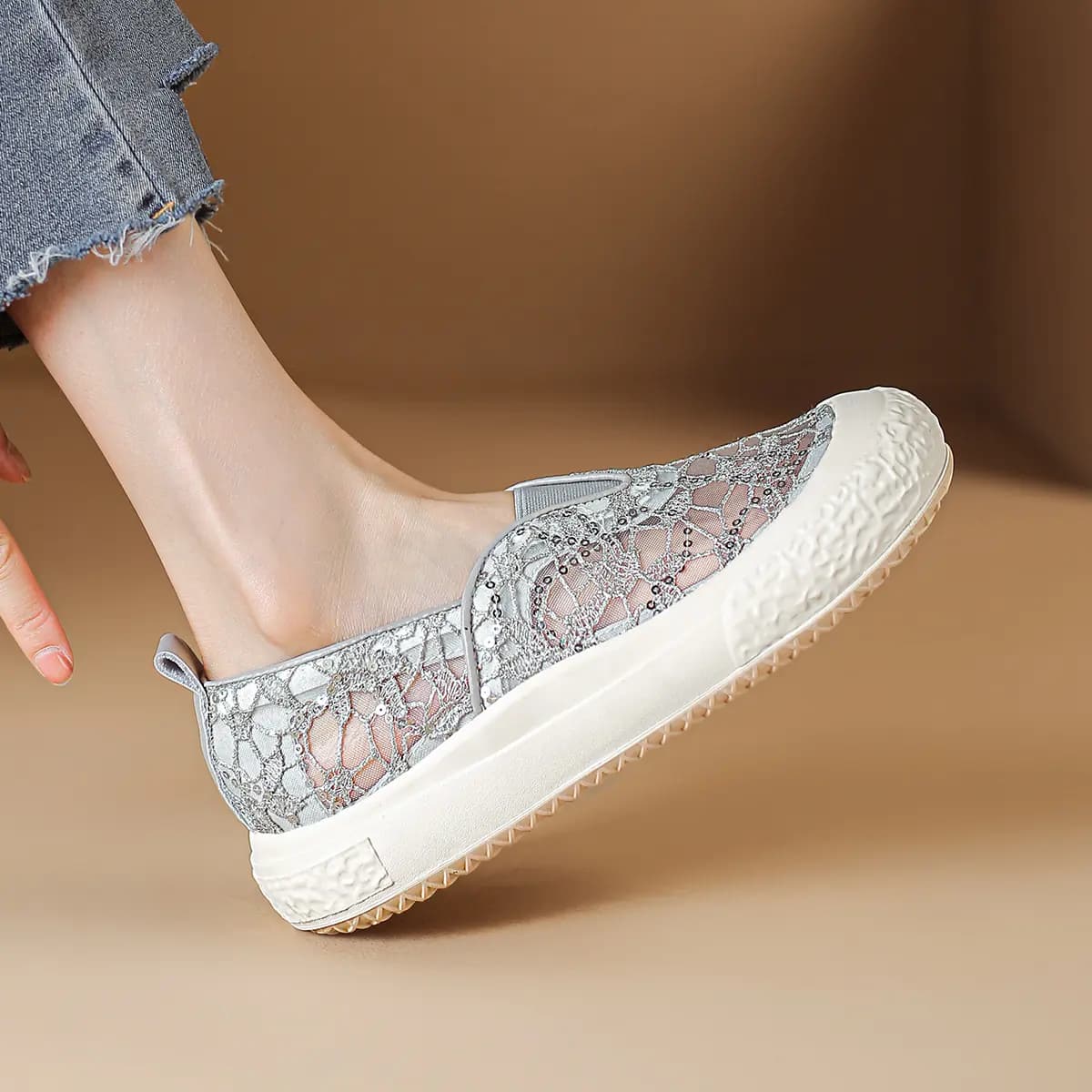 D:FUSE SCANDINAVIA Fashion Unlined Shoes For Women's Espadrilles Women's 3
