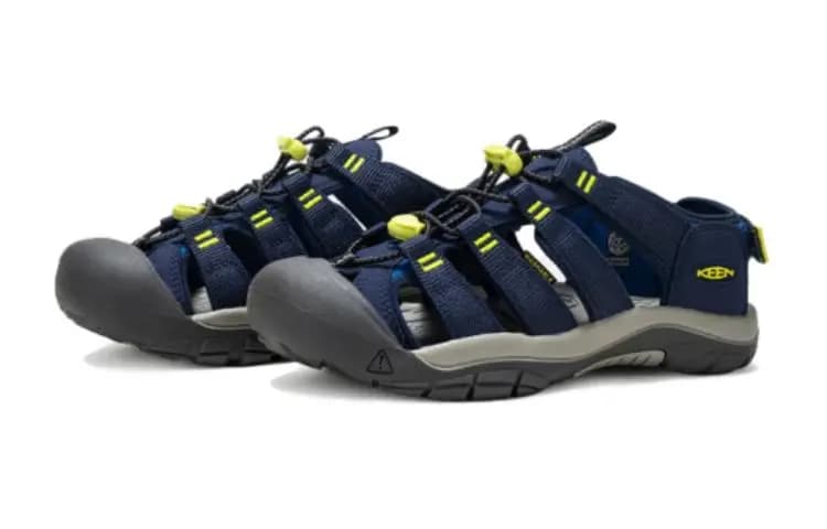 KEEN Newport Boundless Uşaq İdman Ayaqqabısı Mavi/Yaşıl 2