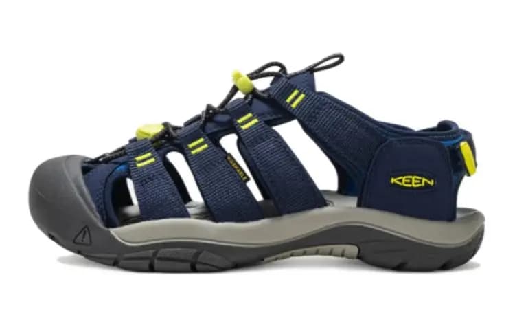 KEEN Newport Boundless Anti-Slip Wear-Resistant Low-Top Kids' Outdoor Shoes Blue Green Teenagers