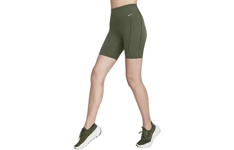 Nike Universa Sports Shorts Women's Khaki Green