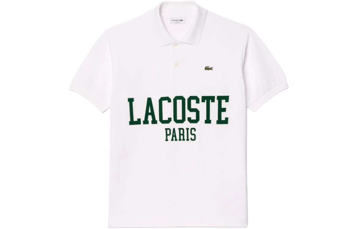 LACOSTE Logo appliqué Polo Köynək