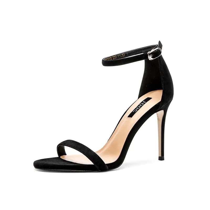 JOOC Strap Sandals 9cm Women's Black