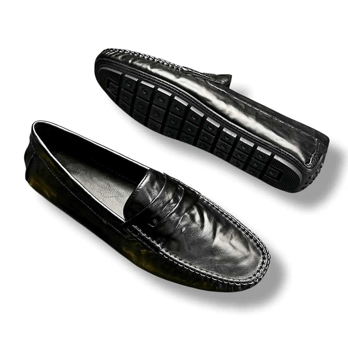 Brounvanm Beanie Shoes Men's Black 6